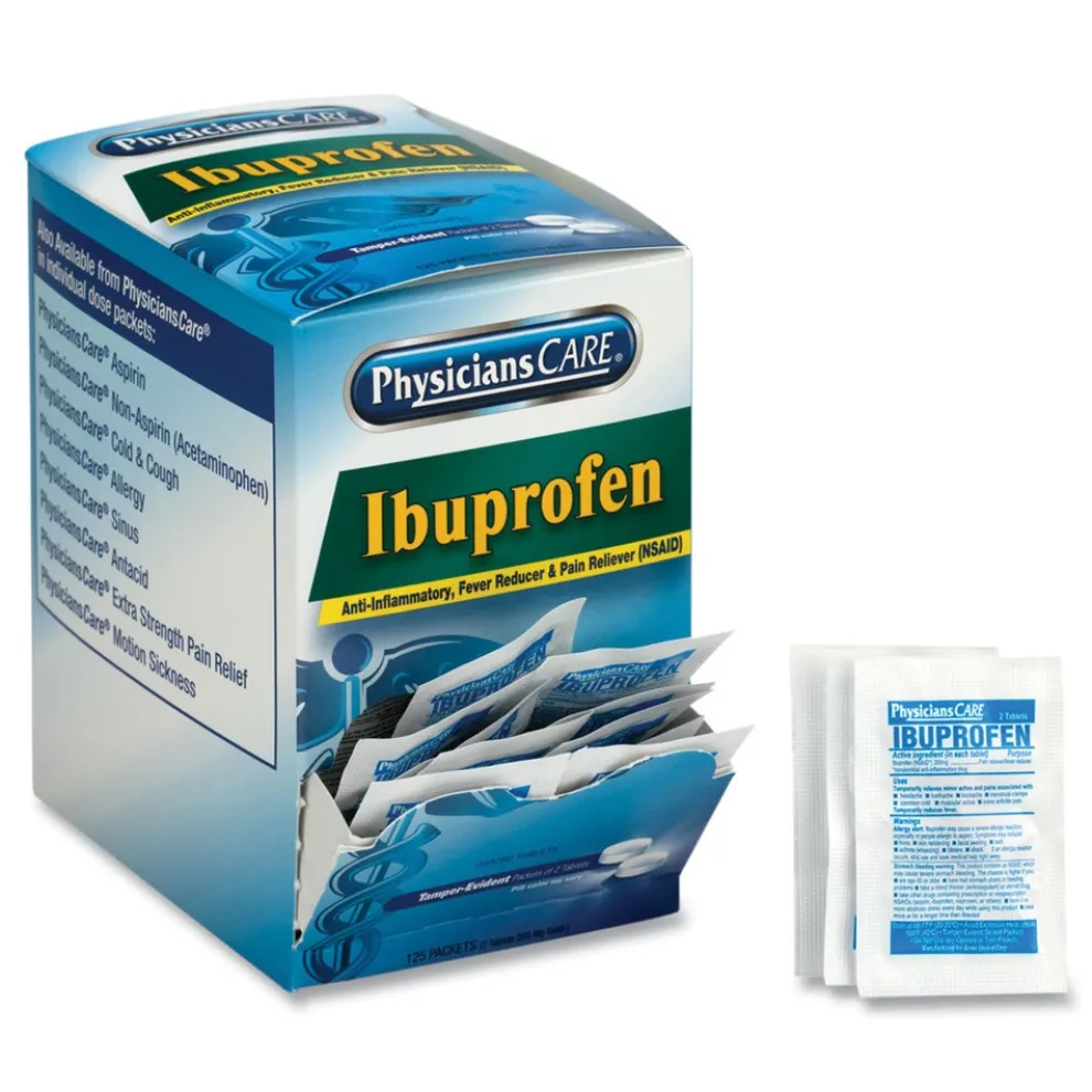PhysiciansCare Ibuprofen Pain Reliever (125/Box)