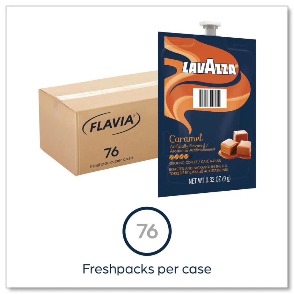 FLAVIA Lavazza Coffee Freshpack - Caramel (76/Carton)