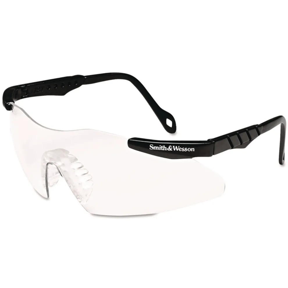 Smith & Wesson Magnum Mini 3G Safety Glasses - Black Frame/Clear Lens