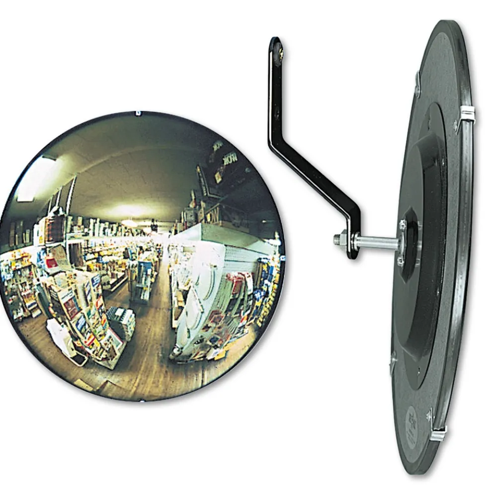 See All 18 in. Diameter 160 degree Circular Convex Security Mirror
