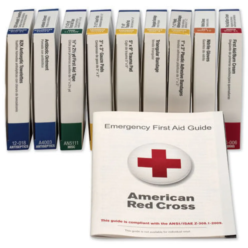 First Aid Only ANSI Compliant 10 Person First Aid Kit Refill (65-Pieces/Kit)
