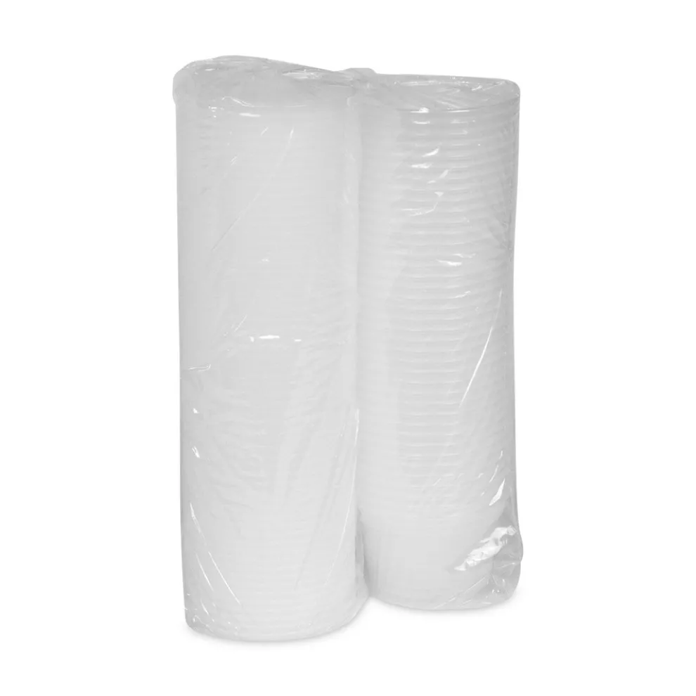 Pactiv Corp. 2 in. x 2 in. x 2 in. 16 oz. Newspring DELItainer Microwavable Plastic Container - Clear (240/Carton)