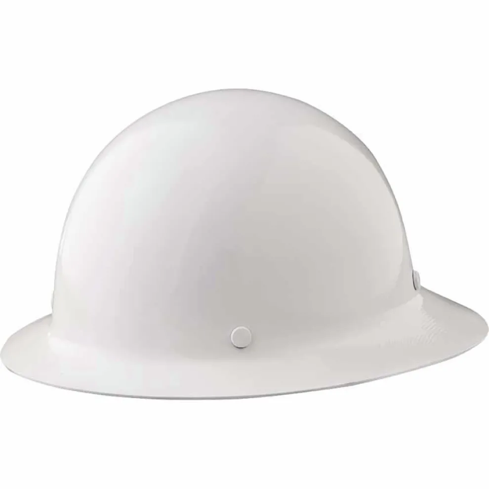 MSA Skullgard Ratchet Suspension 6-1/2 in. - 8 in. Protective Hard Hat - White
