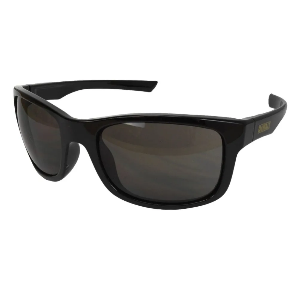 Dewalt Supervisor Premium Safety Eyewear - Black Frame, Smoke Lens (12/Carton)