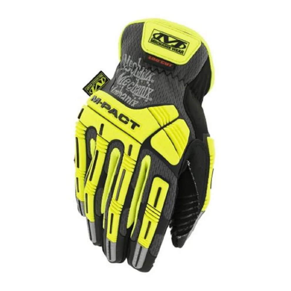 Mechanix Wear Hi-Viz Open Cuff E5 Gloves - Large