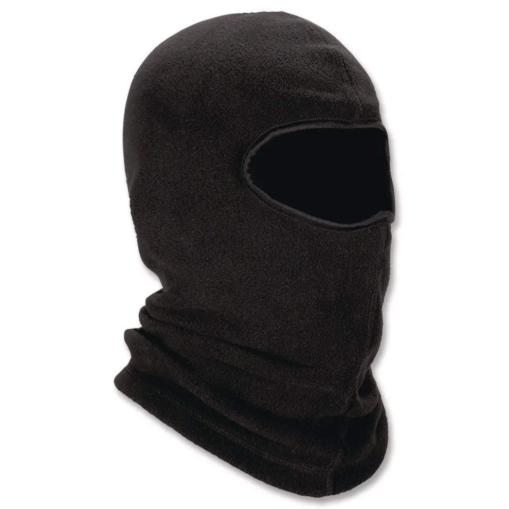 Ergodyne N-Ferno 6821 One Size Fits Most Polyester Fleece Balaclava Face Mask - Black