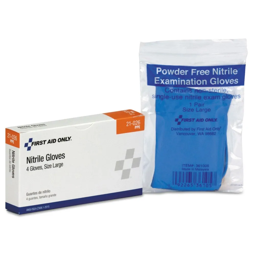 First Aid Only ANSI Compliant Exam Gloves First Aid Kit Refill