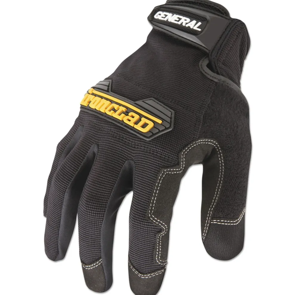 Ironclad General Utility Spandex Gloves - Black/Medium (1-Pair)