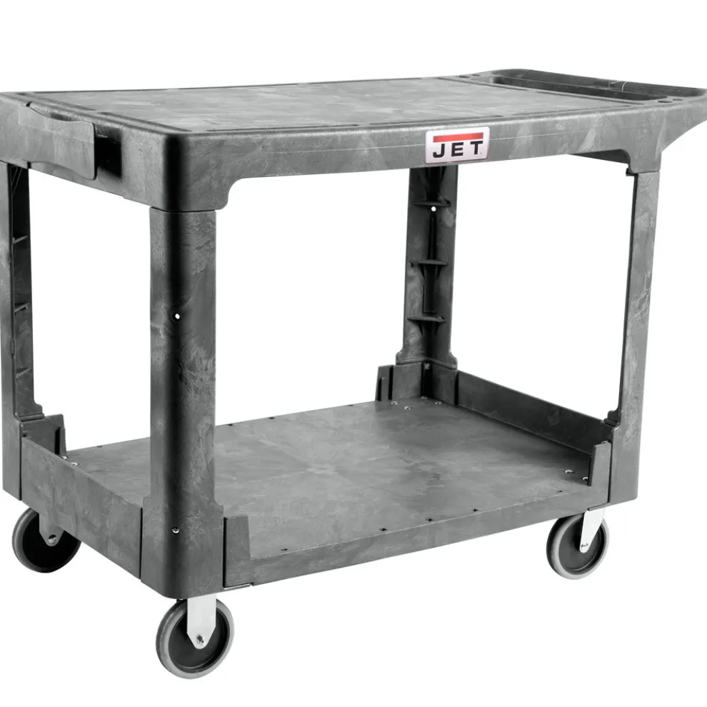 JET Resin Flat Top Utility Cart