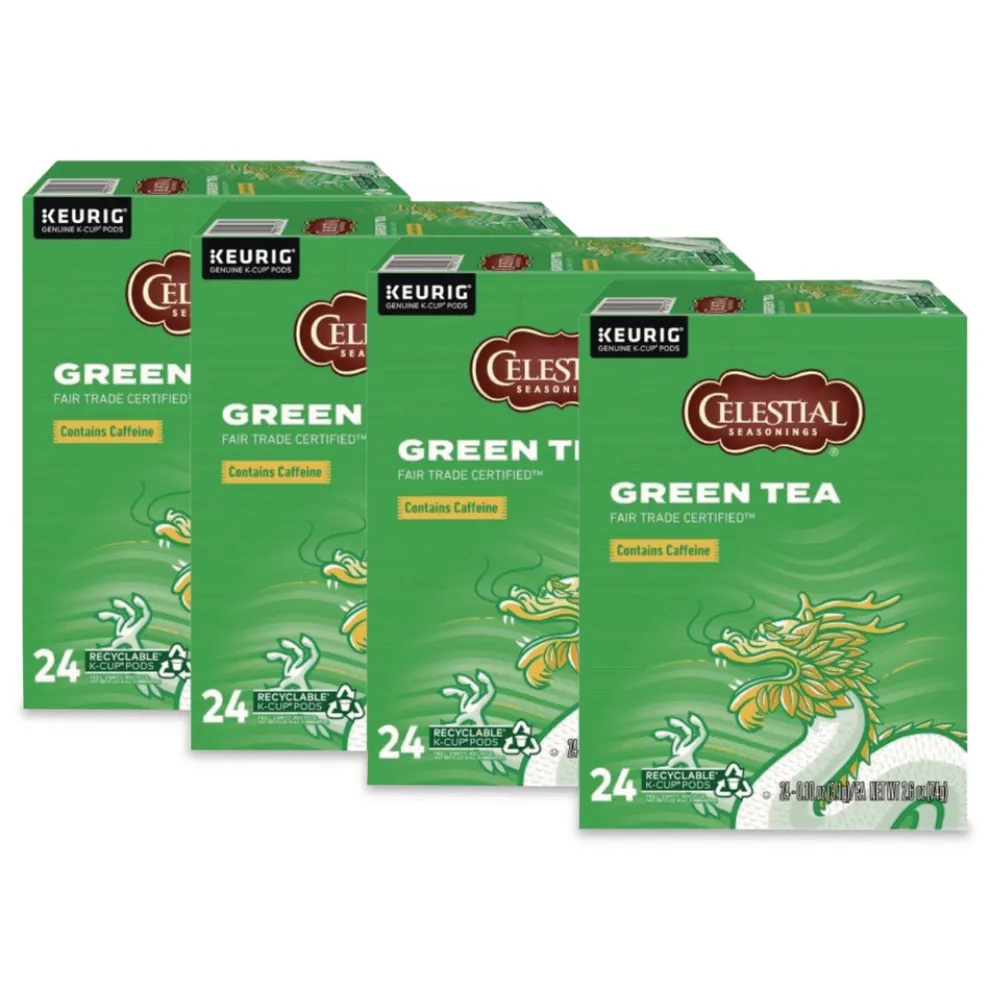 Celestial Seasonings 5000330010 K-Cups - Green Tea (96/Carton)
