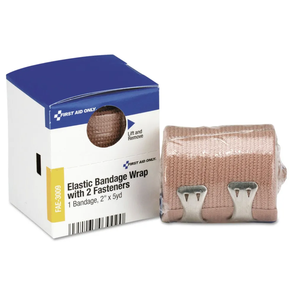 First Aid Only SmartCompliance 2 in. x 5 yards Latex-Free Elastic Bandage Wrap