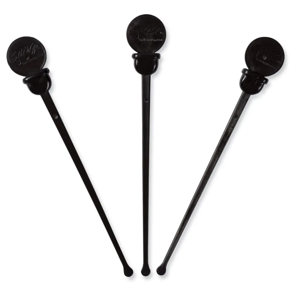 AmerCareRoyal 4.75 in. Beverage Plugs - Black (2000/Carton)