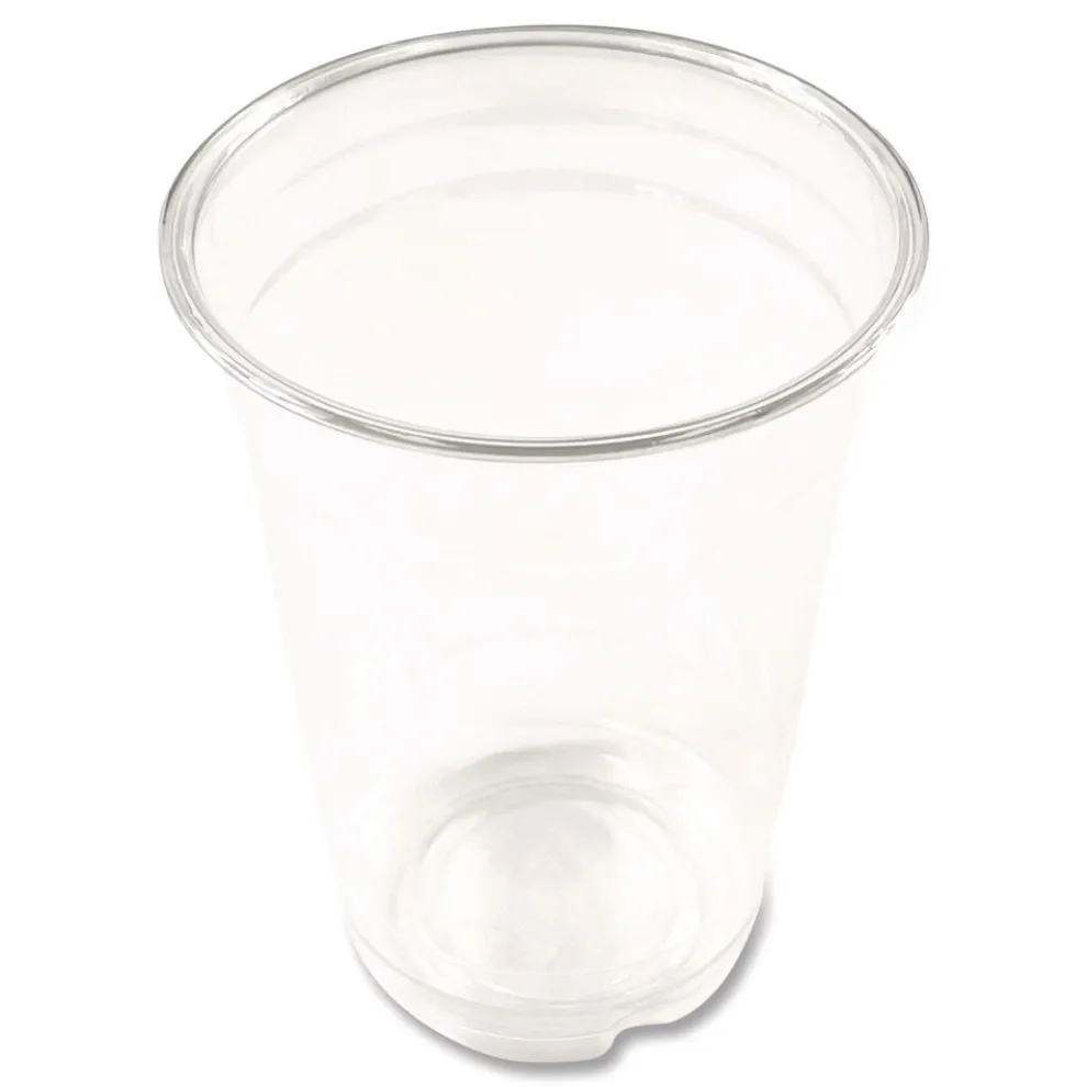 Boardwalk 14 oz. PET Cups - Clear (50/Bag, 20 Bags/Carton)