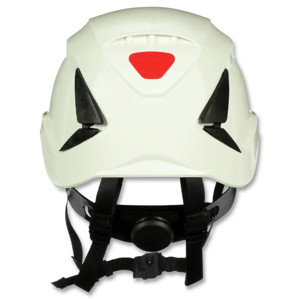 3M SecureFit X5000 Series 6-Point Pressure Diffusion Ratchet Suspension Safety Helmet - White
