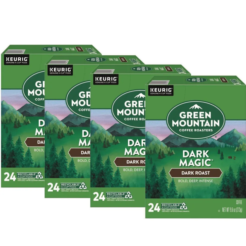 Green Mountain Coffee 5000378882 Coffee K-Cup Pods - Dark Magic Extra Bold (96/Carton)
