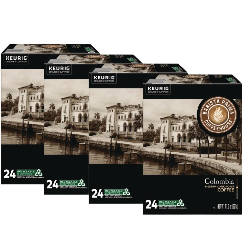 Barista Prima Coffeehouse 5000330094 K-Cups Coffee Pack - Colombia (96/Carton)