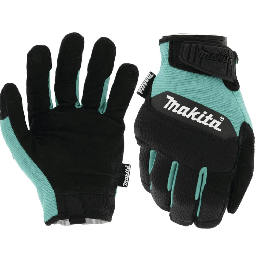 Makita Genuine Leather-Palm Performance Gloves - Medium