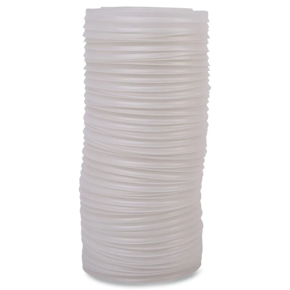 Eco-Products EP-ECOLID-SPL 12 oz./16 oz./32 oz. World Art PLA-Laminated Plastic Soup Container Lids - White (500/Carton)