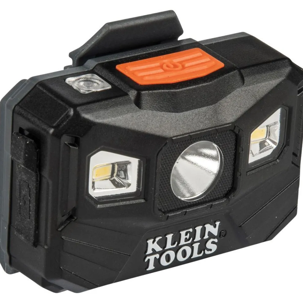Klein Tools 60347 Class C Vented Full Brim Hard Hat with Rechargeable Lamp - KARBN Pattern