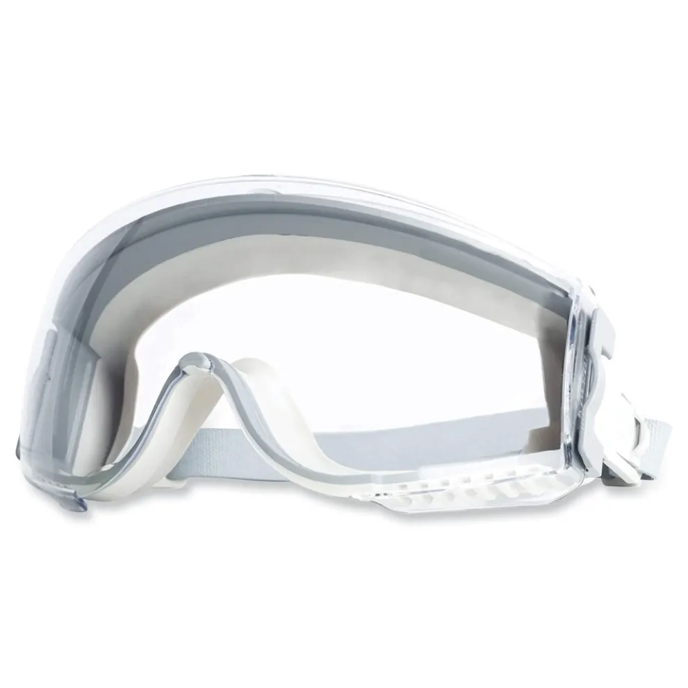 Honeywell Uvex HydroShield Anti-Fog/Anti-Scratch Lens Stealth Safety Goggles - Clear Lens Clear/Gray Frame
