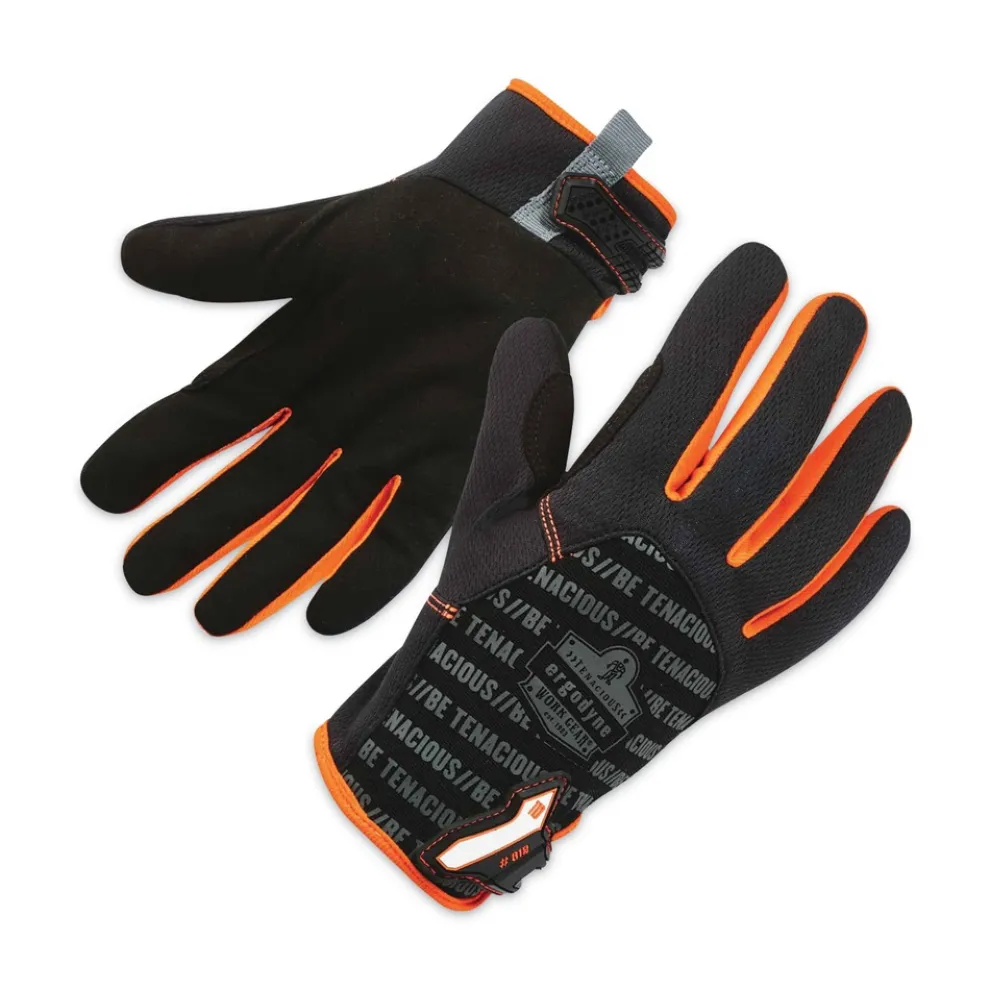 Ergodyne ProFlex 812 Standard Mechanics Gloves - 2X-Large Black (1-Pair)