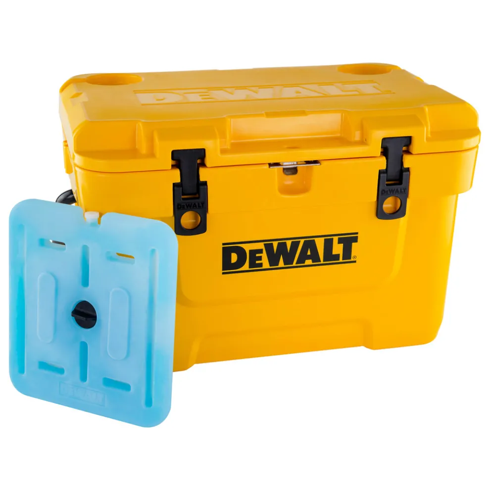 Dewalt 25-Quart Roto-Molded Lunchbox Cooler and 10-Quart Ice Pack Cooler Combo