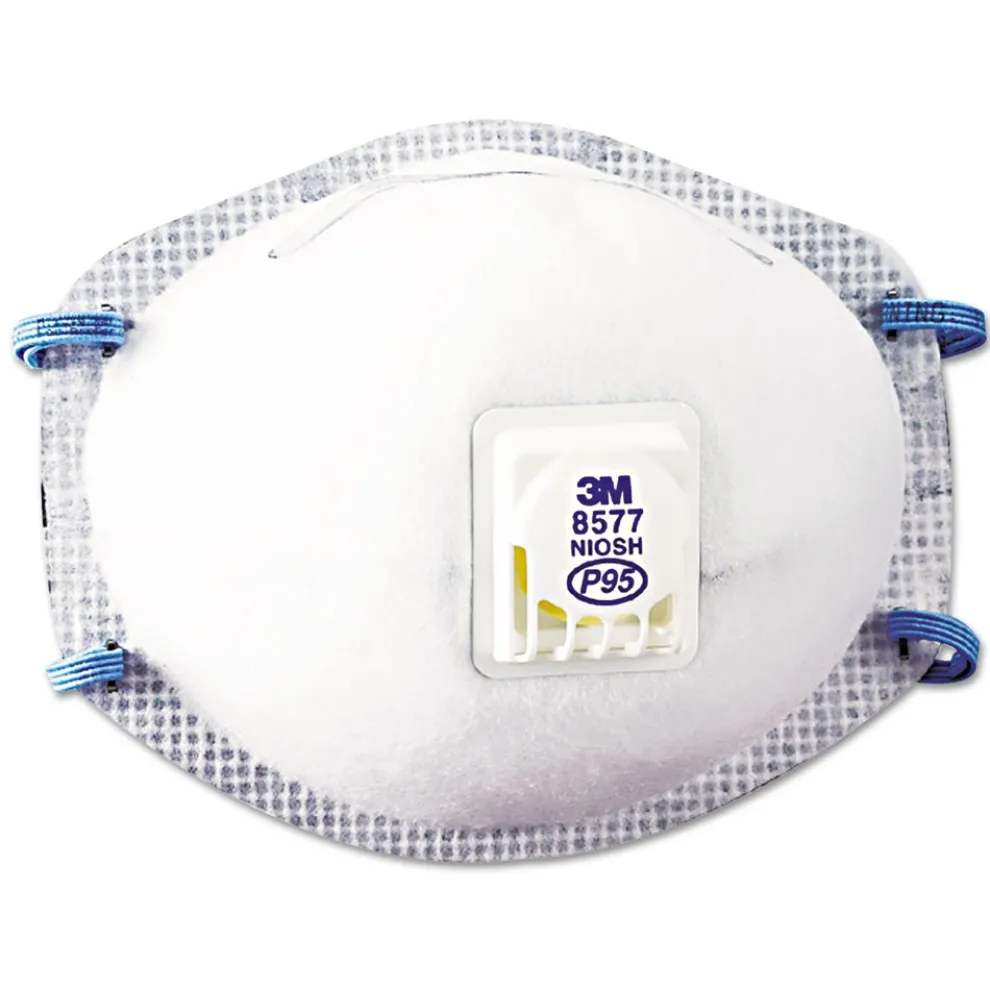 3M P95 Particulate Respirator - One Size Fits All (10/Box)