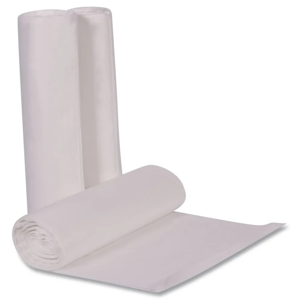 AccuFit 37 in. x 50 in. 44 gal. 0.9 mil Linear Low Density Can Liners with AccuFit Sizing - Clear (50/Box)