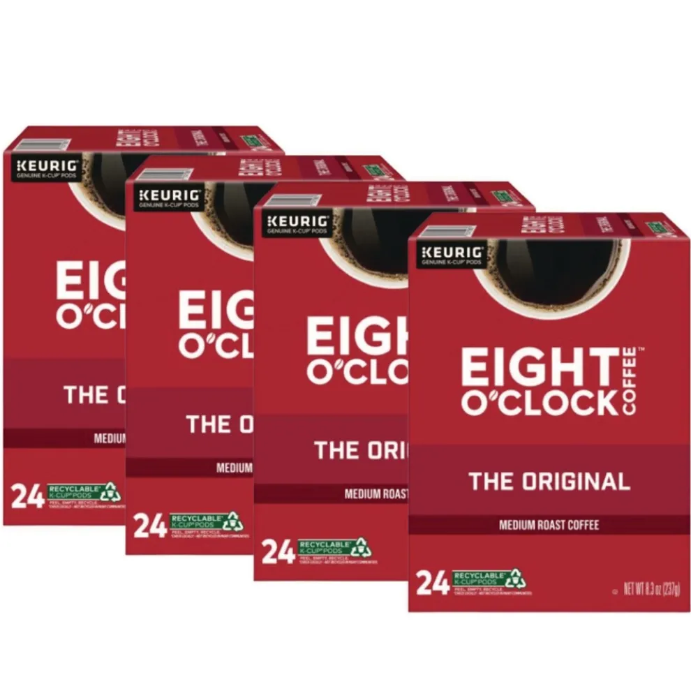 Eight O'Clock 5000356156 Coffee K-Cups - Original (96/Carton)