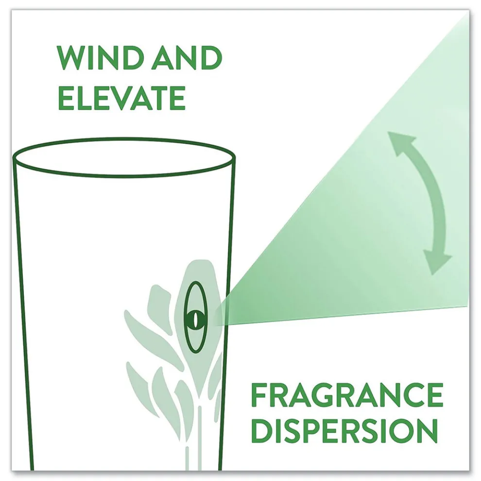 Air Wick 5.89 oz Freshmatic Ultra Automatic Starter Kit - White Flowers and Melon Summer Delights (4/Carton)