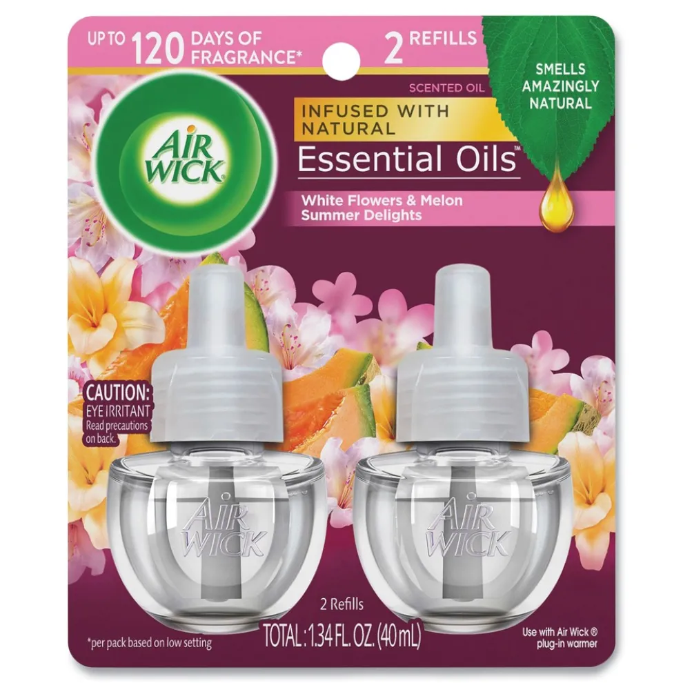 Air Wick 0.67 oz Scented Oil Refills - Summer Delights (2/Pack)