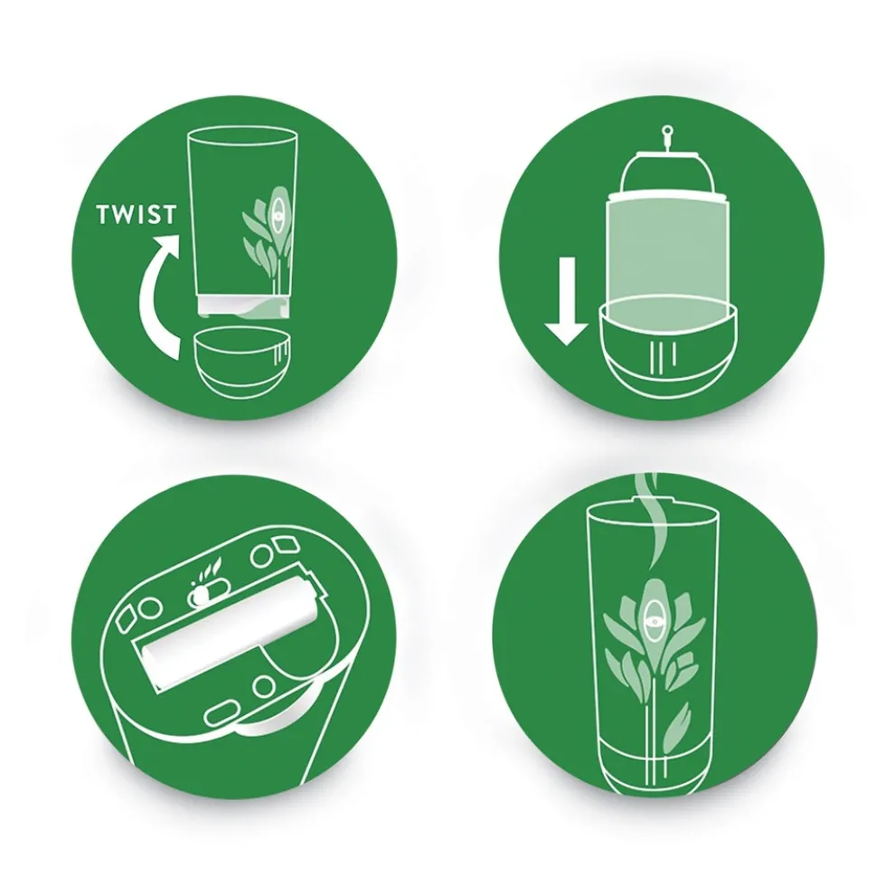 Air Wick Freshmatic Ultra 5.89 oz. Aerosol Spray Refill - Fresh Waters (3/Carton)