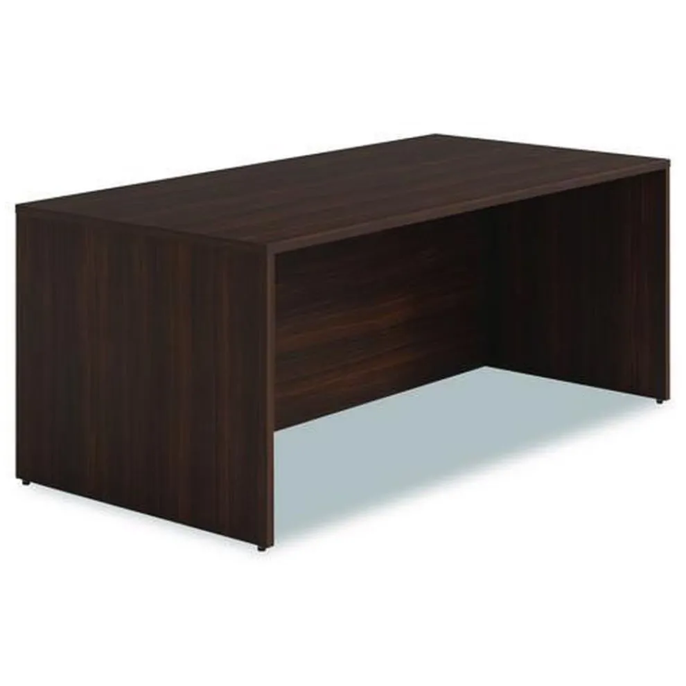 Alera 72 in. x 36 in. x 29 in. Seville Series Desk Shell - Mahogany