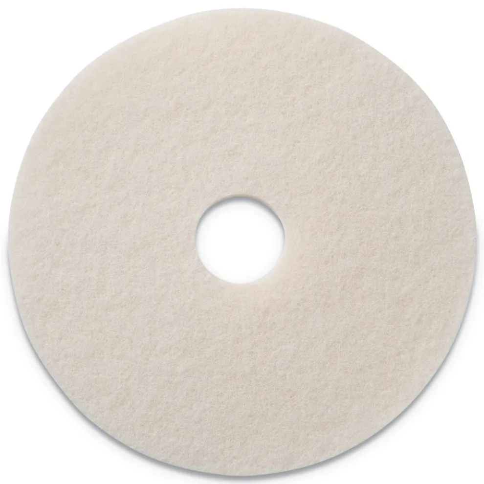Americo 20 in. Diameter Polishing Pad - White (5/Carton)