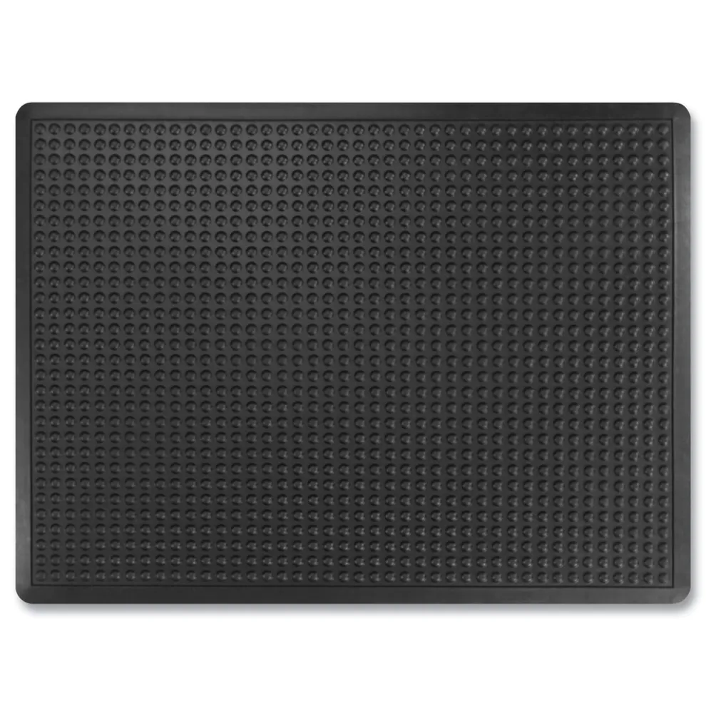 Apache Mills 36 in. x 48 in. Bubble Flex Rectangular Anti-Fatigue Mat - Black
