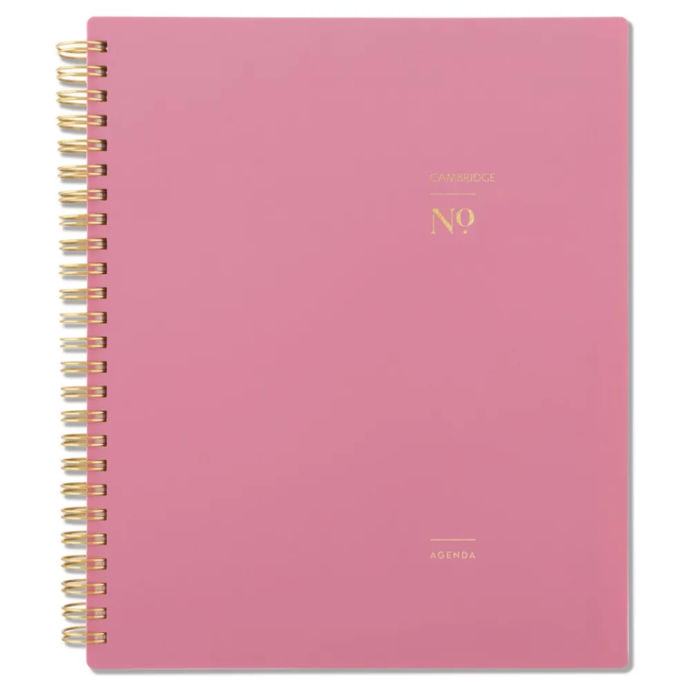 AT-A-GLANCE 8.75 in. x 7.75 in. 12-Month (Jan-Dec 2026) WorkStyle Weekly/Monthly Planner - Pink Cover