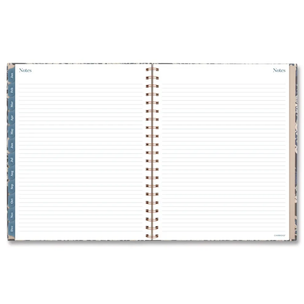 AT-A-GLANCE 11 in. x 8.5 in. 12-Month (Jan-Dec 2026) Elizabeth Weekly/Monthly Planner - Blue Cover