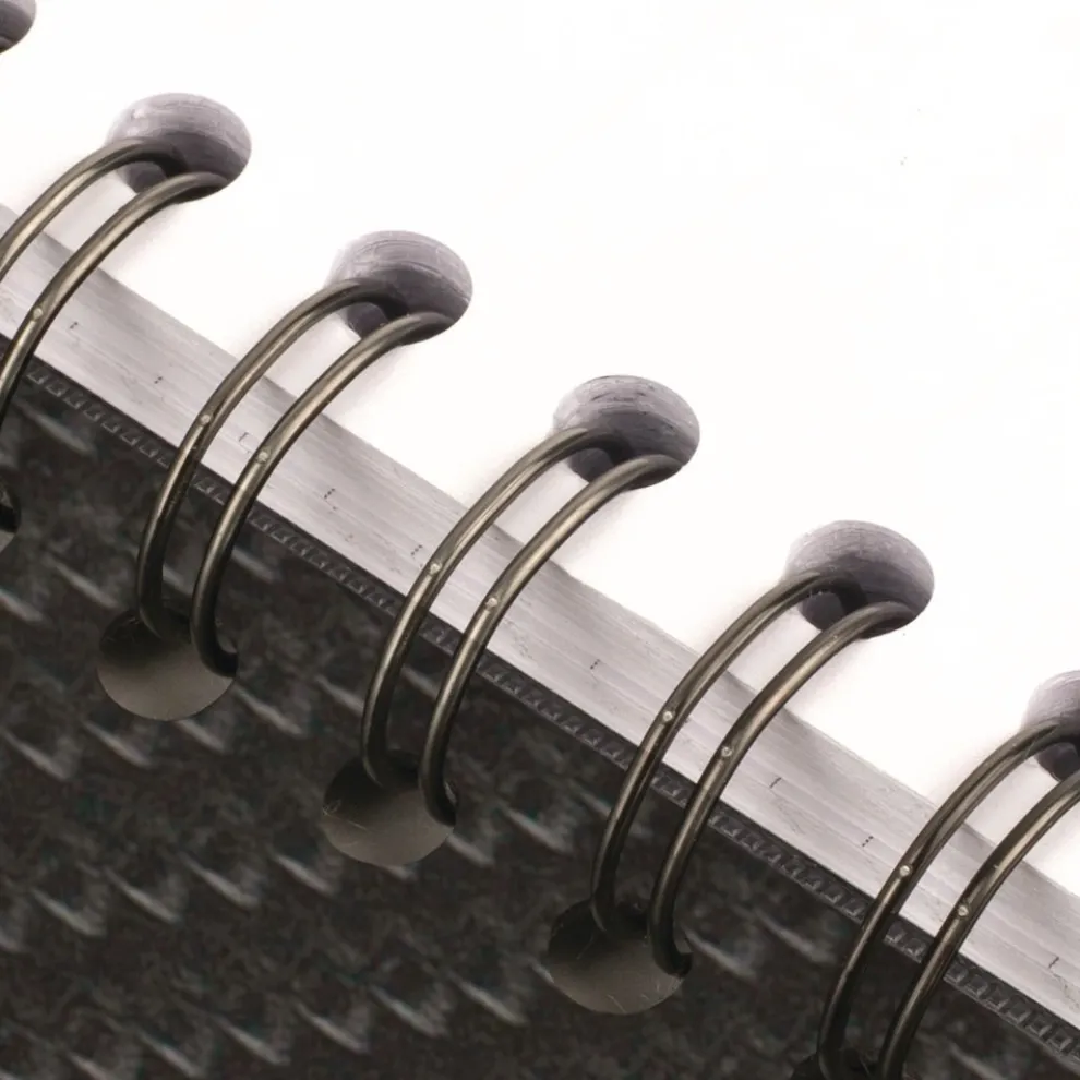 AT-A-GLANCE 8.5 in. x 5.5 in. 12-Month (Jan to Dec): 2026 Contemporary Open-Block Format Weekly/Monthly Planner - Graphite Cover