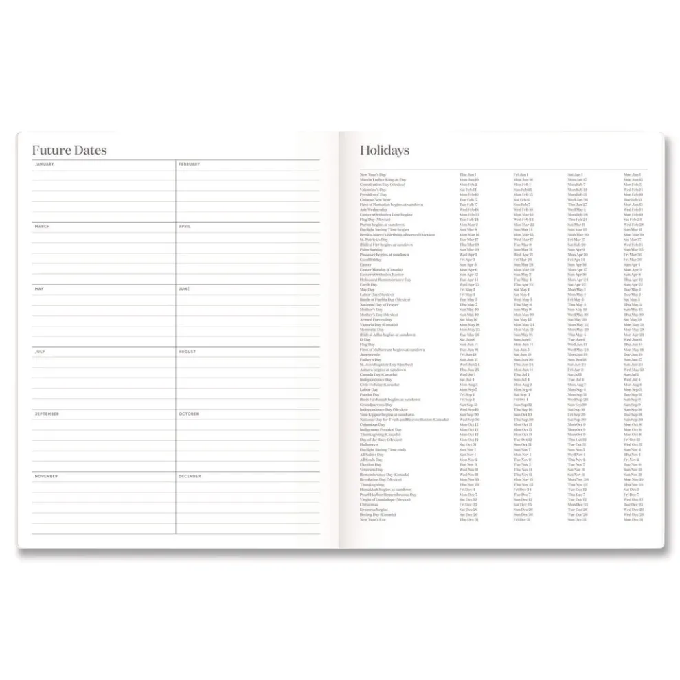 AT-A-GLANCE 11 in. x 8.5 in. 12-Month (Jan-Dec 2026) WorkStyle Stitched Monthly Planner - Sunbaked Clay Cover