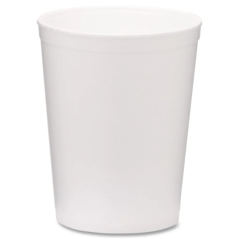 WinCup 222001 32 oz Tall Style Foam Bowls - White (250/Carton)