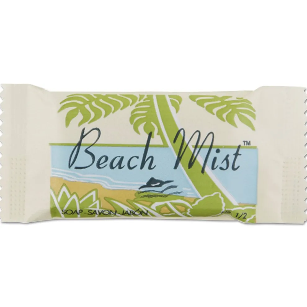 Beach Mist #1/2 Bar, Beach Mist Fragrance Face and Body Soap (1000/Carton)