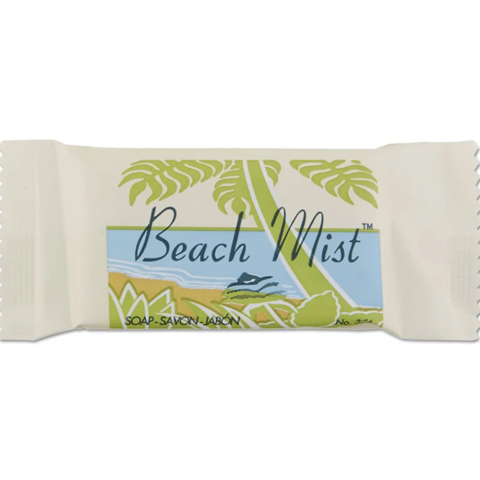 Beach Mist 3/4 lbs. Face and Body Bar Soap - Beach Mist (1000/Carton)