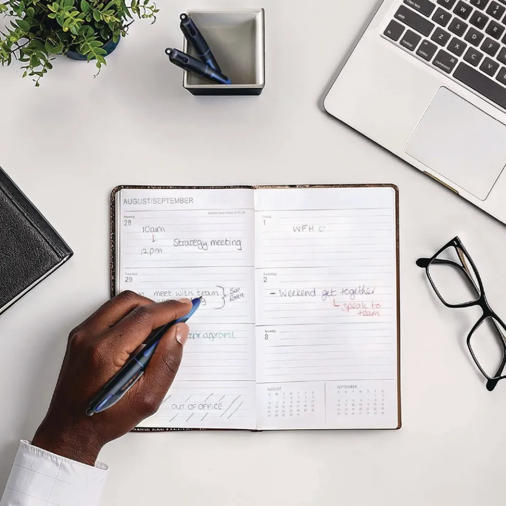 BIC 4-Color Smooth Medium 1 mm Retractable Ballpoint Pen - Multicolor (3/Pack)