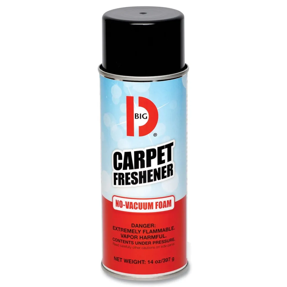 Big D Industries 14 oz No-Vacuum Carpet Freshener - Fresh Scent (12/Carton)