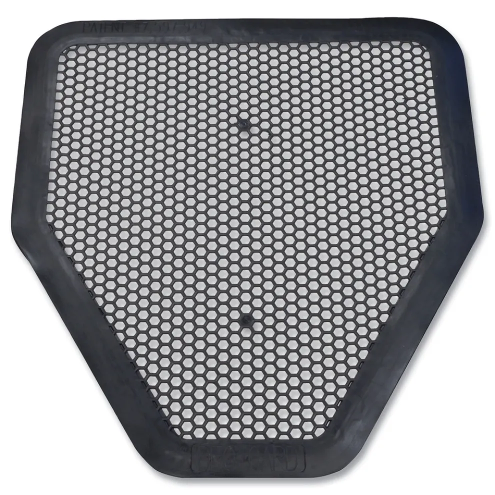 Big D Industries 666800 17.5 in. x 20.5 in. Deo-Gard Disposable Urinal Mat - Mountain Air, Charcoal (6/Carton)