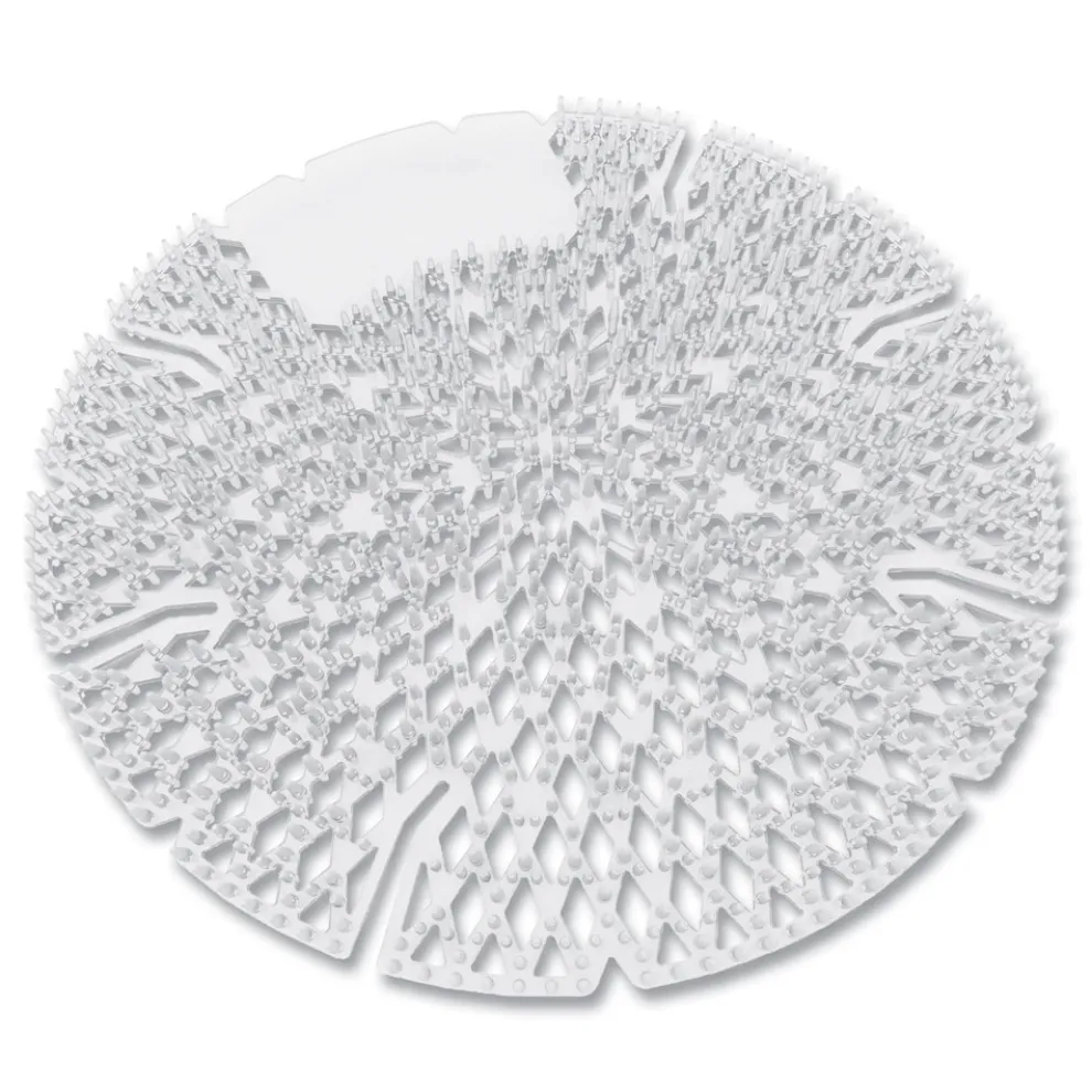 Big D Industries Diamond 3D Urinal Screen - Melon Mist Scent/Clear (6/Carton)