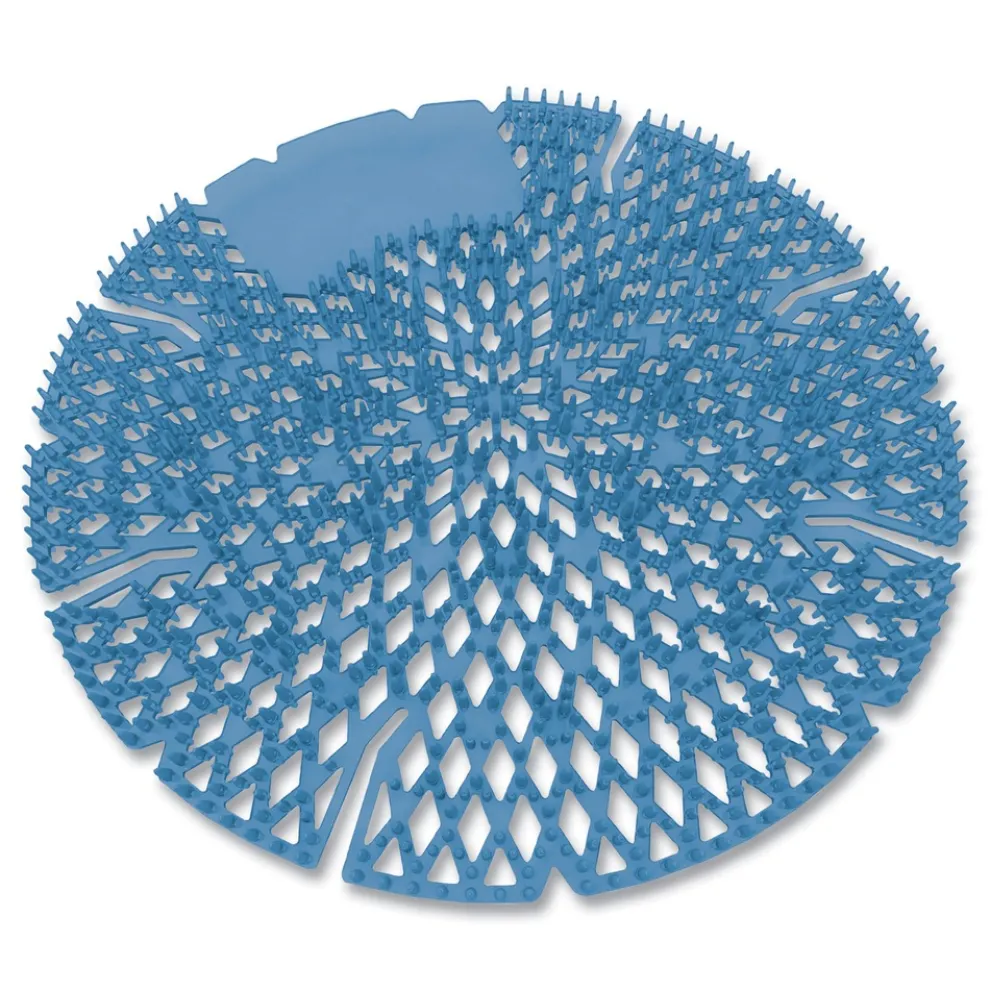 Big D Industries Diamond 3D Urinal Screen - Mountain Air Scent/Blue (6/Carton)