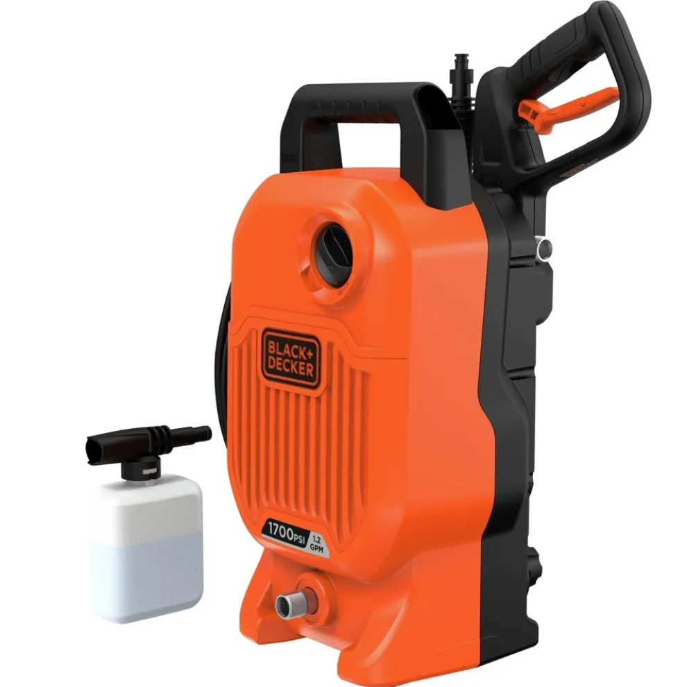Black & Decker 1700 Max PSI 1.2 GPM Electric Corded Cold Water Pressure Washer