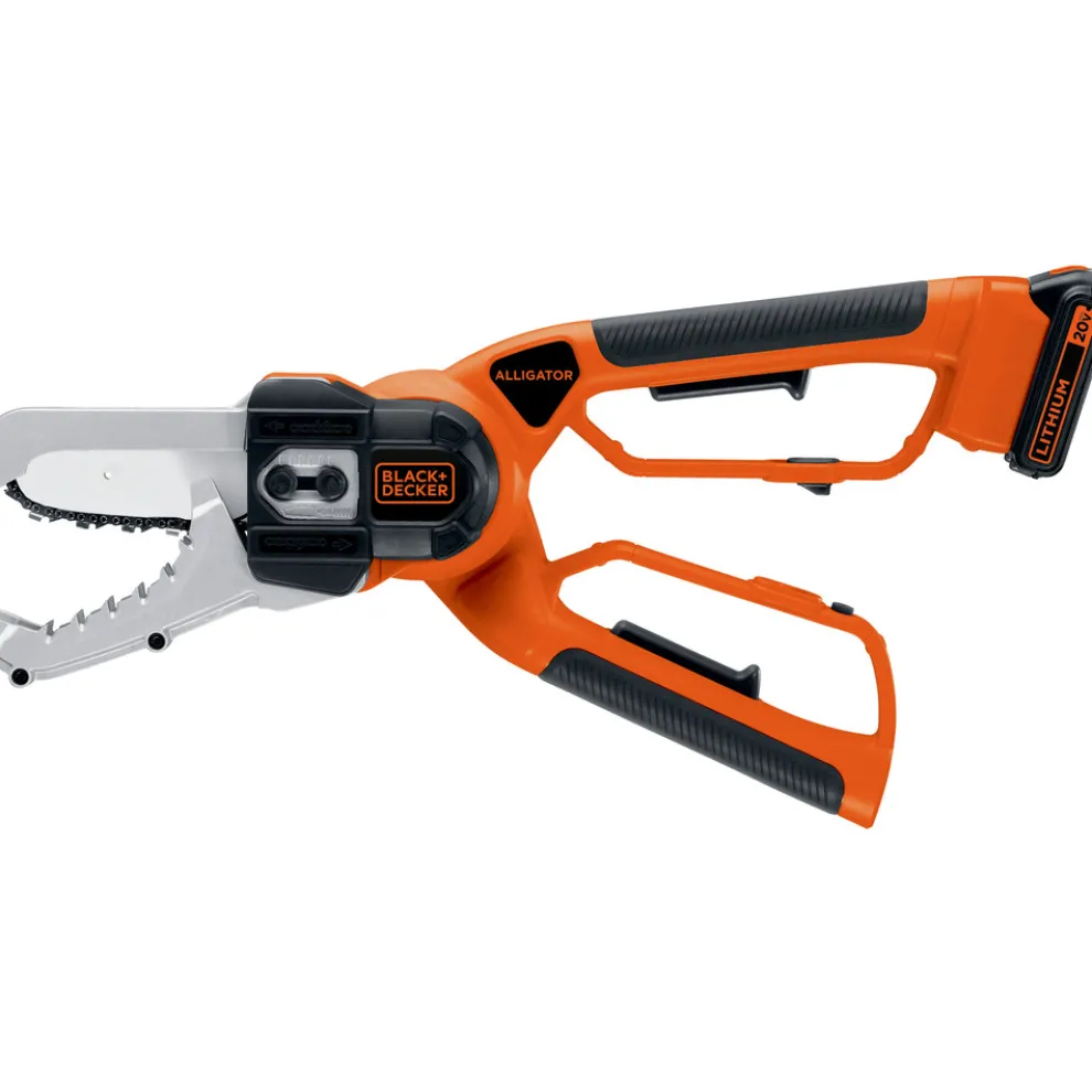 Black & Decker 20V MAX Lithium-Ion Cordless Chainsaw Alligator Lopper Kit (1.5 Ah)