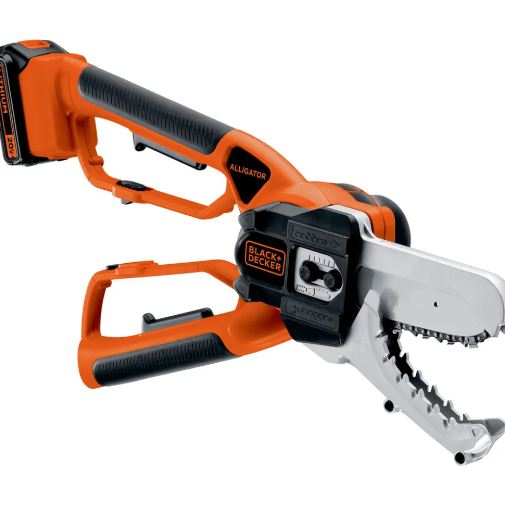 Black & Decker 20V MAX Lithium-Ion Cordless Chainsaw Alligator Lopper Kit (1.5 Ah)